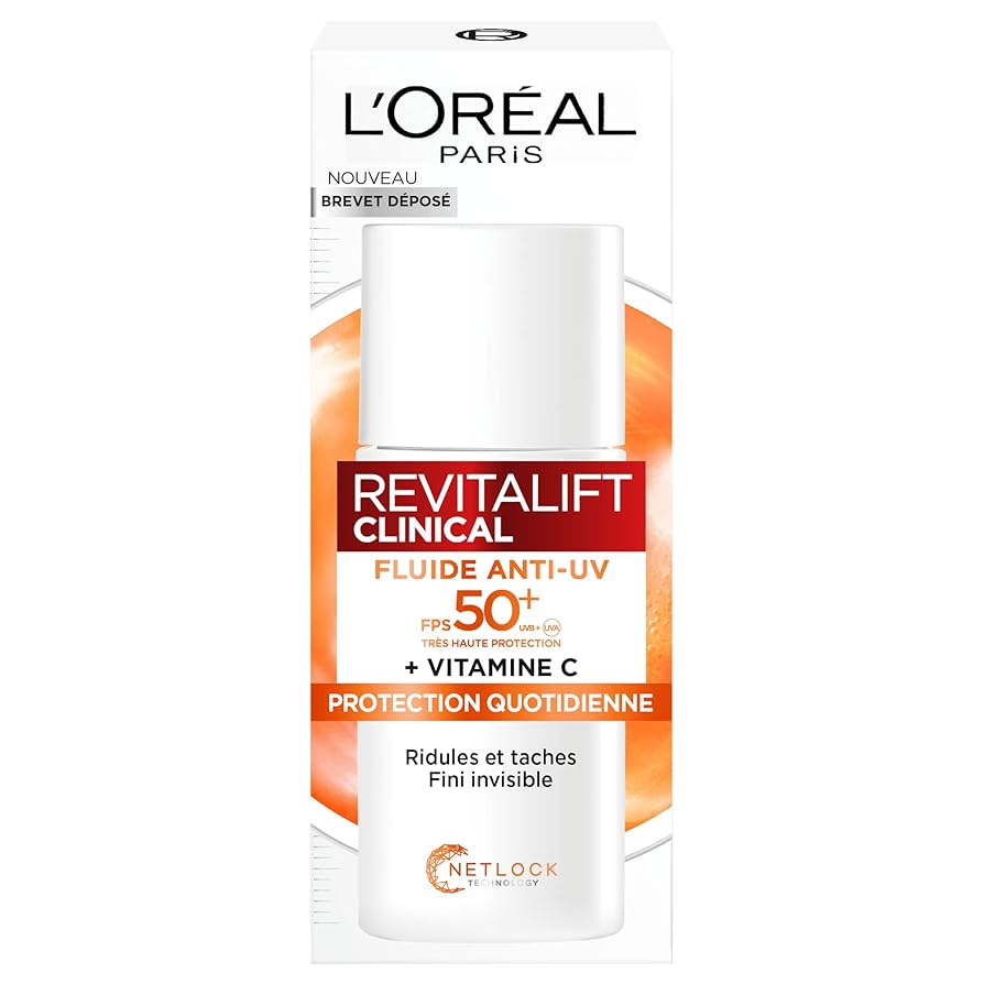 L'Oreal Revitalift Clinical 50+ fluido anti UV