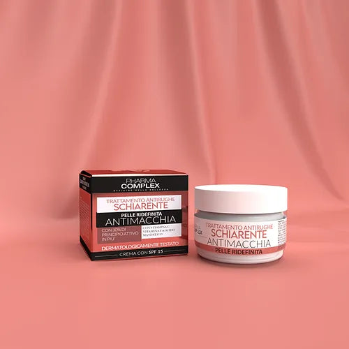 Crema viso Schiarente antimacchia