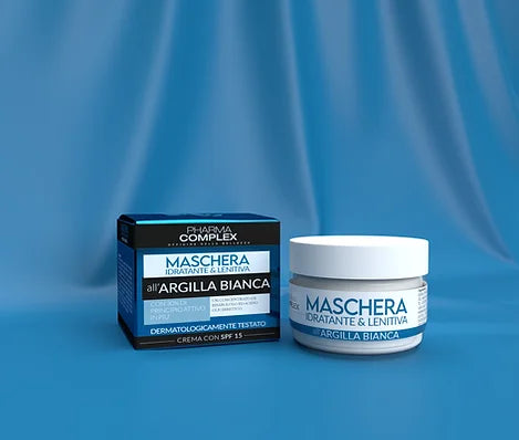 Maschera viso Argilla bianca