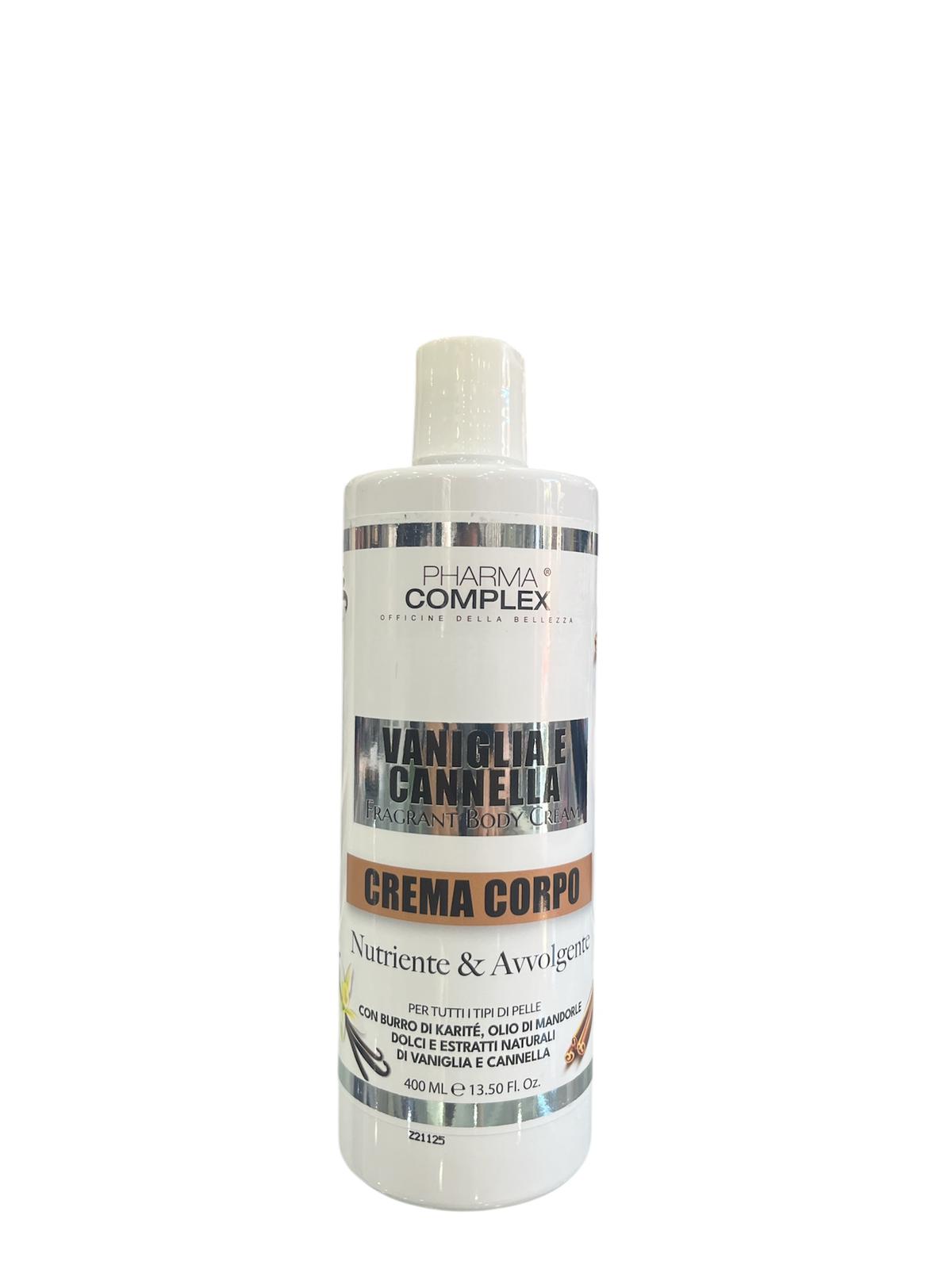 Pharma complex crema corpo vaniglia e cannella