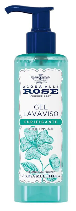 Acqua alle rose gel lavaviso purificante