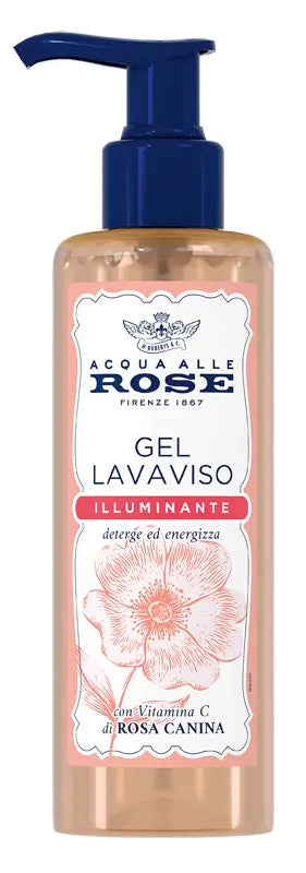 Acqua alle rose gel lavaviso illuminante