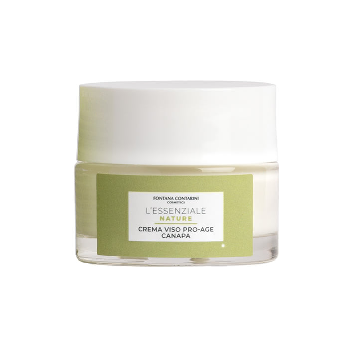 Fontana Contarini Nature- Crema viso Pro-age Canapa