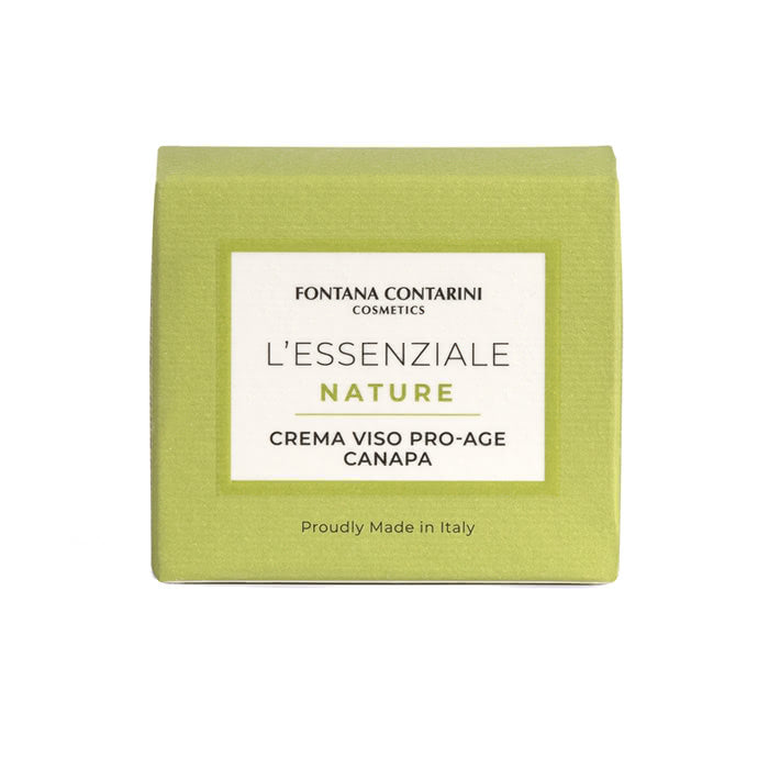 Fontana Contarini Nature- Crema viso Pro-age Canapa