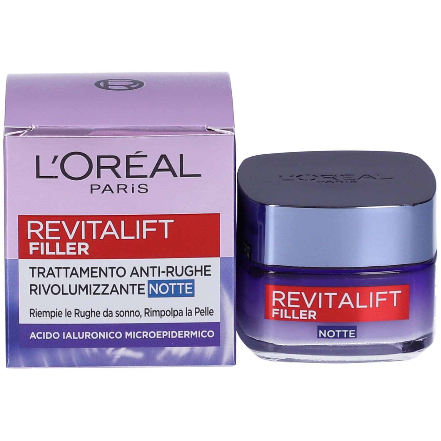 L'Oreal Revitalift filler trattamento antirughe notte