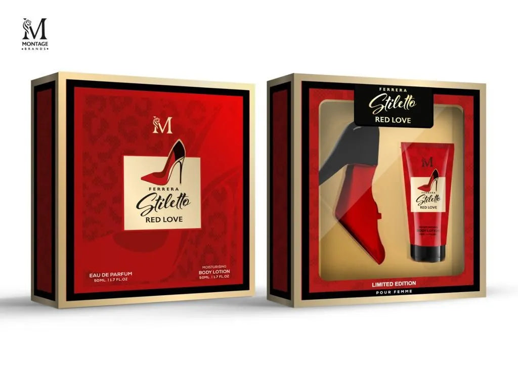 Montage Stiletto Red Love