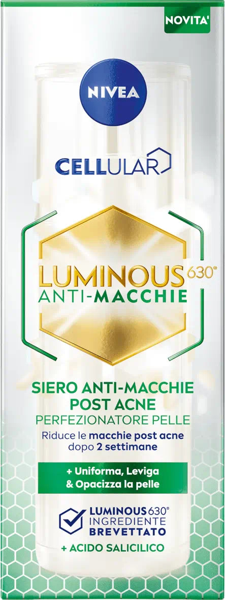 Nivea Luminous360 siero antimacchie post acne