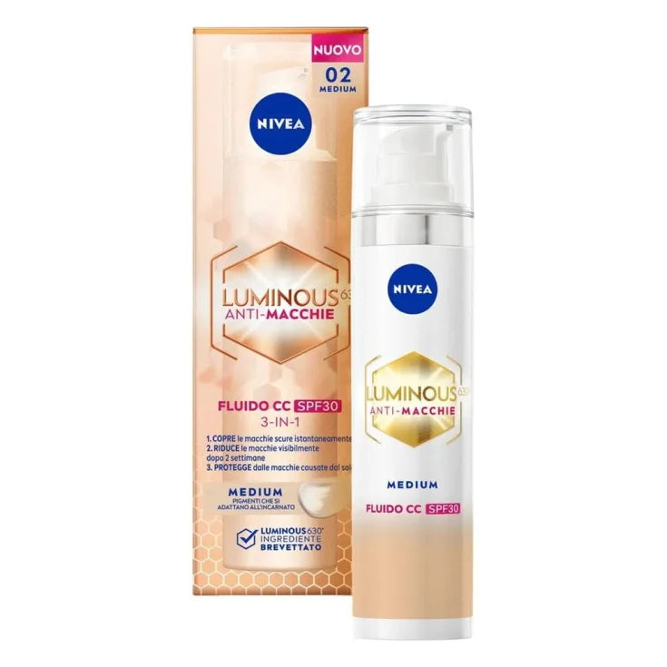 Nivea Luminous360 Fluido CC SPF30