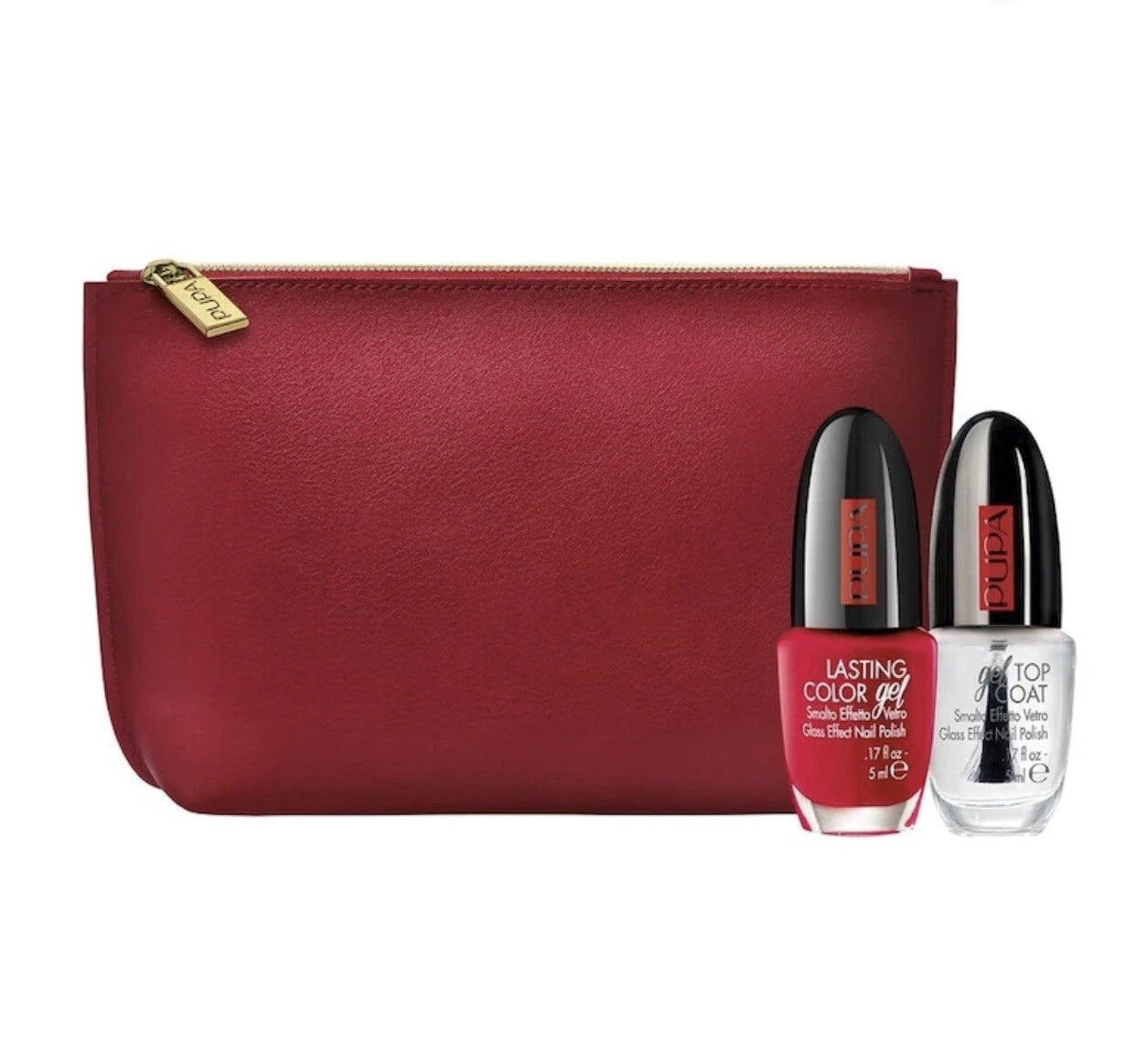 Pupa Lasting color gel + Gel top coat